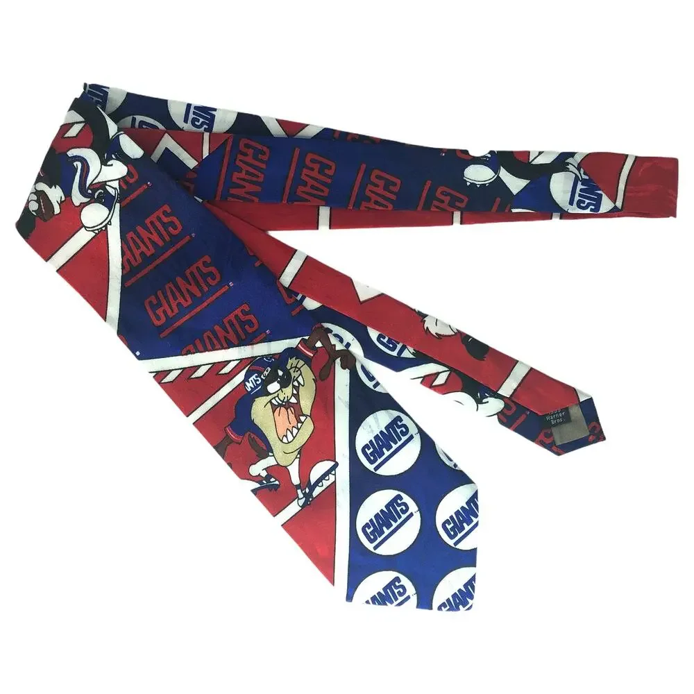Looney Tunes New York Giants Tie